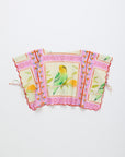 Maison Mangostan - birds patchwork top