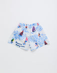 Maison Mangostan - barcos short - white