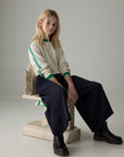 Bellerose - alysa pants - blue striped