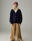 Bellerose - aetan knit striped cardigan