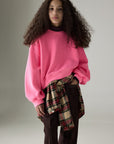 Bellerose - fenya sweatshirt - fluo pink
