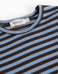 maramar - plain longsleeve modal tee - blue heaven stripe