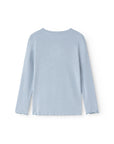 maramar - tani longsleeve modal tee - blue coast