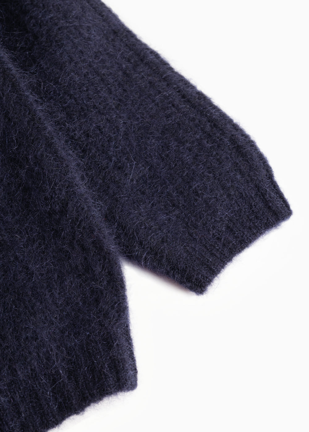 maramar - tavon - mohair cardigan - darkness melange