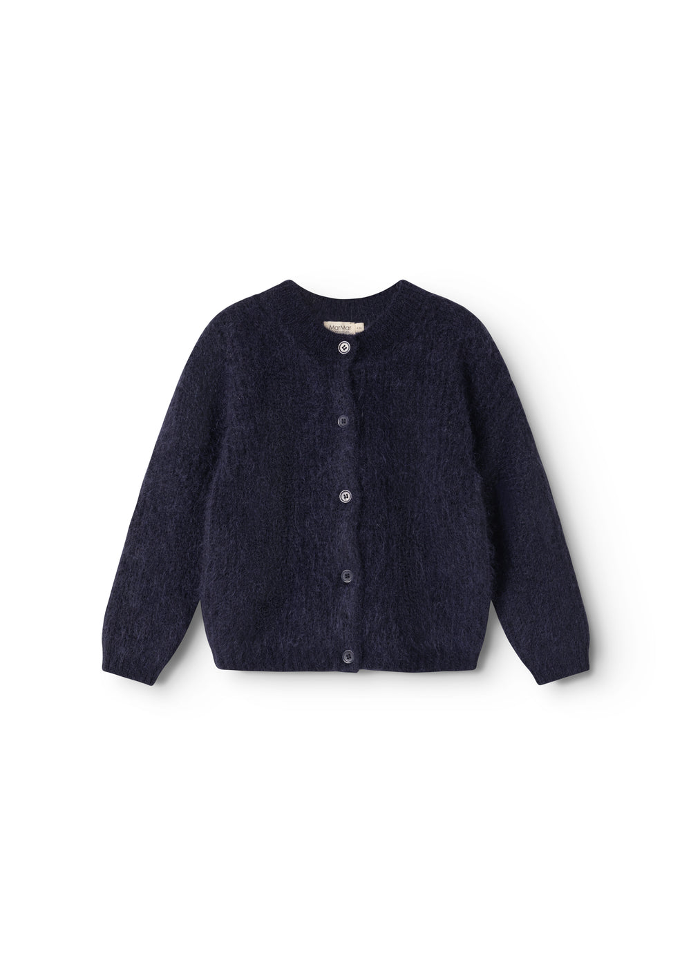 maramar - tavon - mohair cardigan - darkness melange