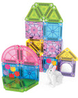 Magna Tiles - micro mags spring garden travel set - 24 pcs