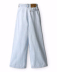 Molo - Aeisha drapy denim pants - bleached