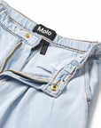 Molo - Aeisha drapy denim pants - bleached