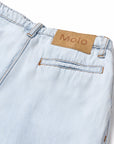 Molo - Aeisha drapy denim pants - bleached