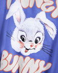 Molo - marge - bunny sweatshirt - violet blue