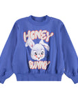 Molo - marge - bunny sweatshirt - violet blue