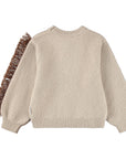 Molo - gisela - 100% wool knit sweater - horse