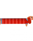 Wooden ruler - Sausage Dog