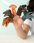 Animal finger puppets (set of 5) - dinosaur