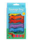 Dog shaped crayons - sausage dog