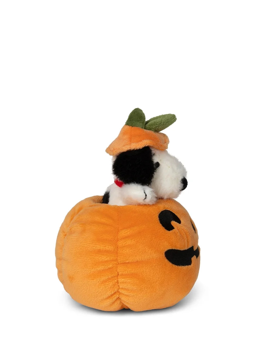 Snoopy - halloween pumkin snoopy - cream - 16 cm