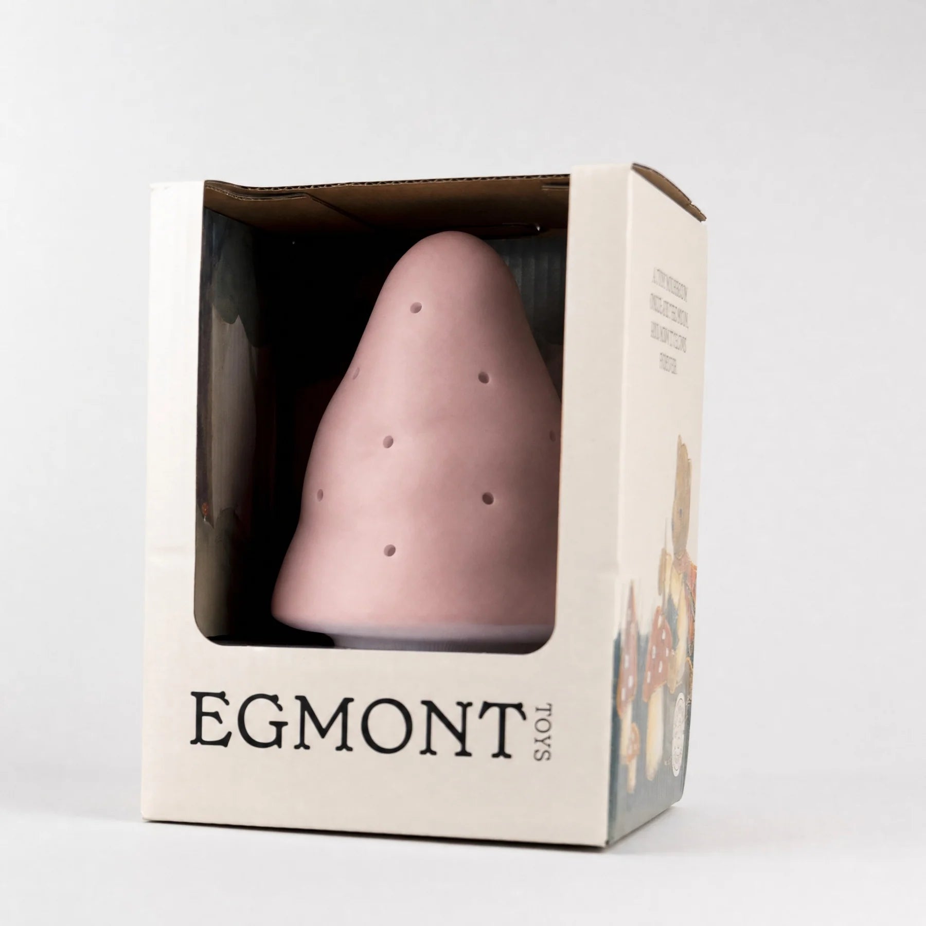 Egmont toys - mushroom lamp - small - vintage pink