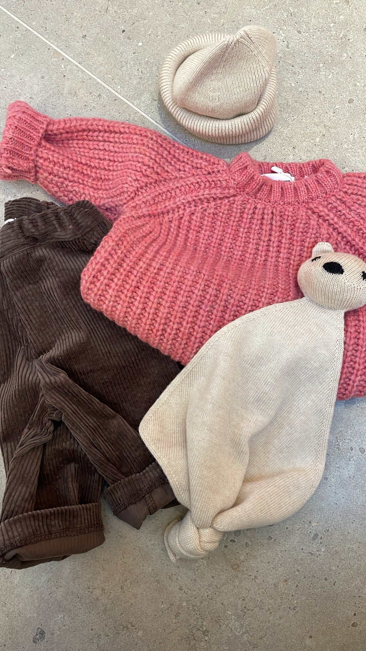 Pequeno tocon - wool sweater - pink