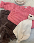 Pequeno tocon - wool sweater - pink