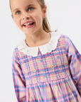 Goldie + Ace - austin - embroidered floral dress - pink