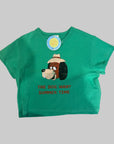 Hygge Selection - dog summer tee - green