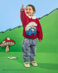Goldie + Ace - the smurfs - knit sweater