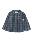 Buho - bb - tartan shirt - navy