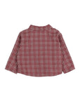 Buho - bb - tartan shirt - pomegranate