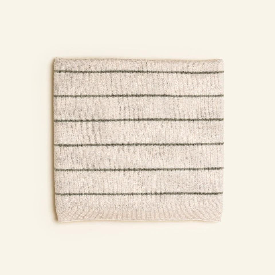 HVID - Blanket Harry - cream/artichoke