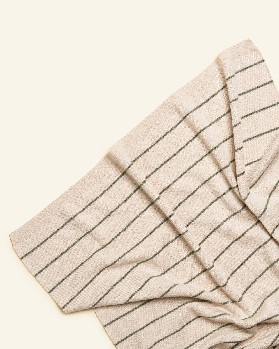 HVID - Blanket Harry - cream/artichoke