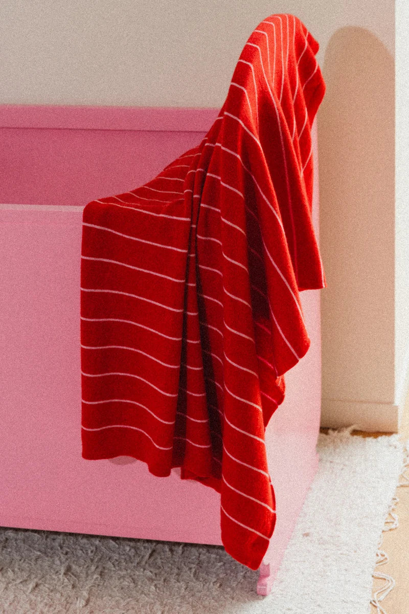 HVID - Blanket Harry - red/cotton candy
