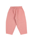 Buho - kids - drill girly pants - peony