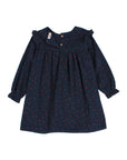 Buho - kids - mini cuore dress - navy