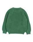 Buho - kids - soft knit jumper - forest green
