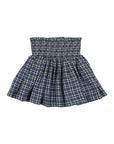 Buho - kids - tartan skirt - navy