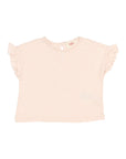 Buho - bb - girly linen t-shirt - cream pink