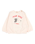 Buho - bb - mon ami sweatshirt - cream pink