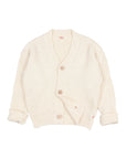 Buho - kids - cotton cardigan - ecru