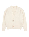 Buho - kids - cotton cardigan - ecru