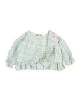 Buho - kids - girly blouse - aqua