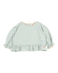 Buho - kids - girly blouse - aqua