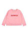 Buho - kids - fleece girly sweatshirt - sugar