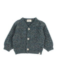 Buho - bb - melange cardigan - alpine green