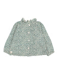 Buho - bb - speckle blouse - alpine green