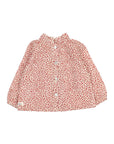 Buho - bb - speckle blouse - burgundy