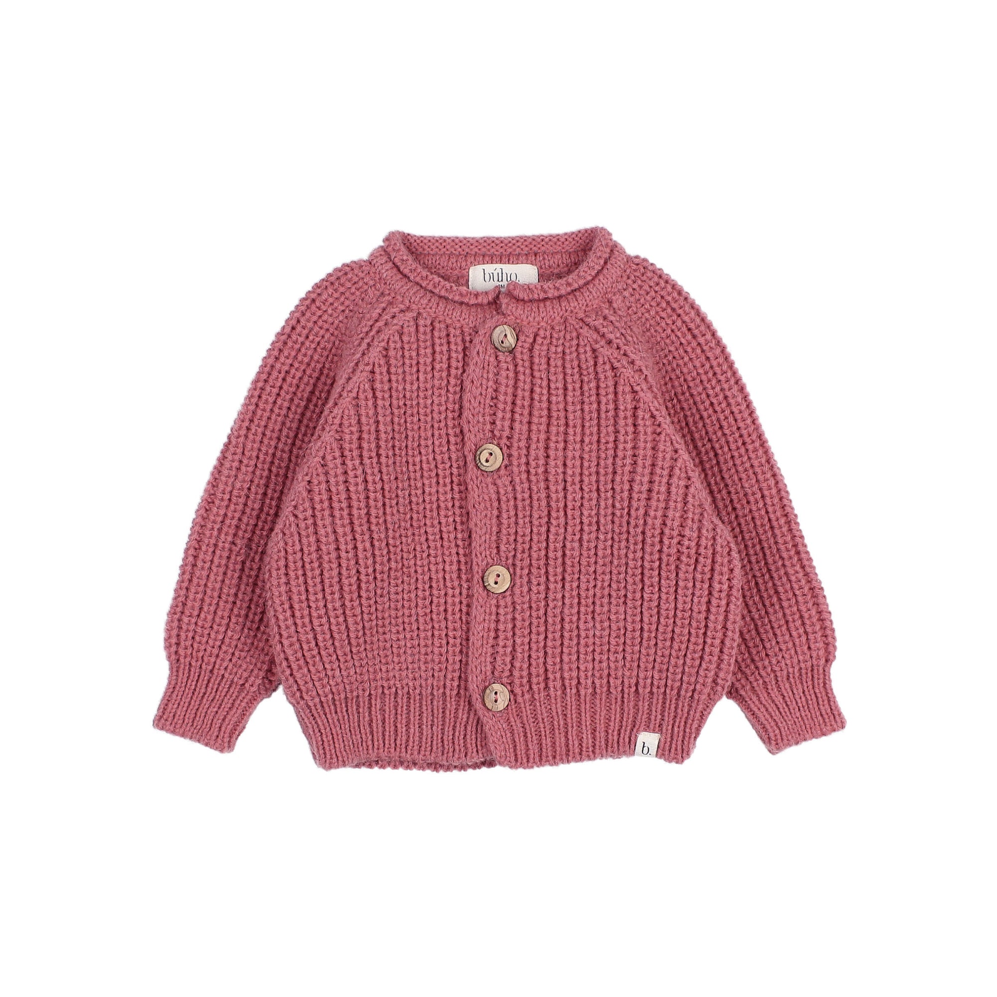Buho - bb - soft knit cardigan - blush