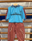 The campamento - kids - logo polo - blue