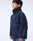 Molo - Utah - teddy jacket - night navy