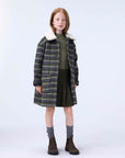 Molo - hope - wool jacket - evergreen check