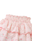 Gingersnaps - Bea Skort with Smocked Bodice & Embroidered Scallop